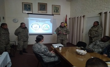 Visita delegaciones extranjeras en la E.S.O.E., foto 3