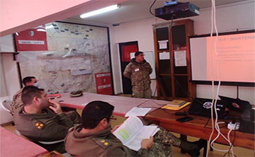 Campañas de los cursos de Artillería, Infantería e Ingenieros de la ECPO, foto 1