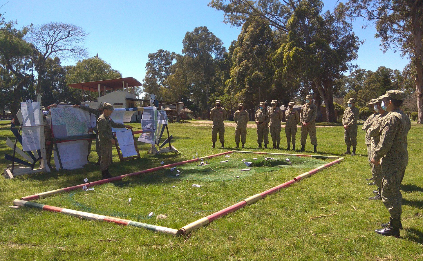 Ejercicio de patrulla de frontera, foto 1