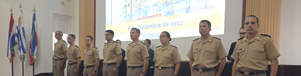 Ceremonia de entrega de premios por la clausura de cursos 2022