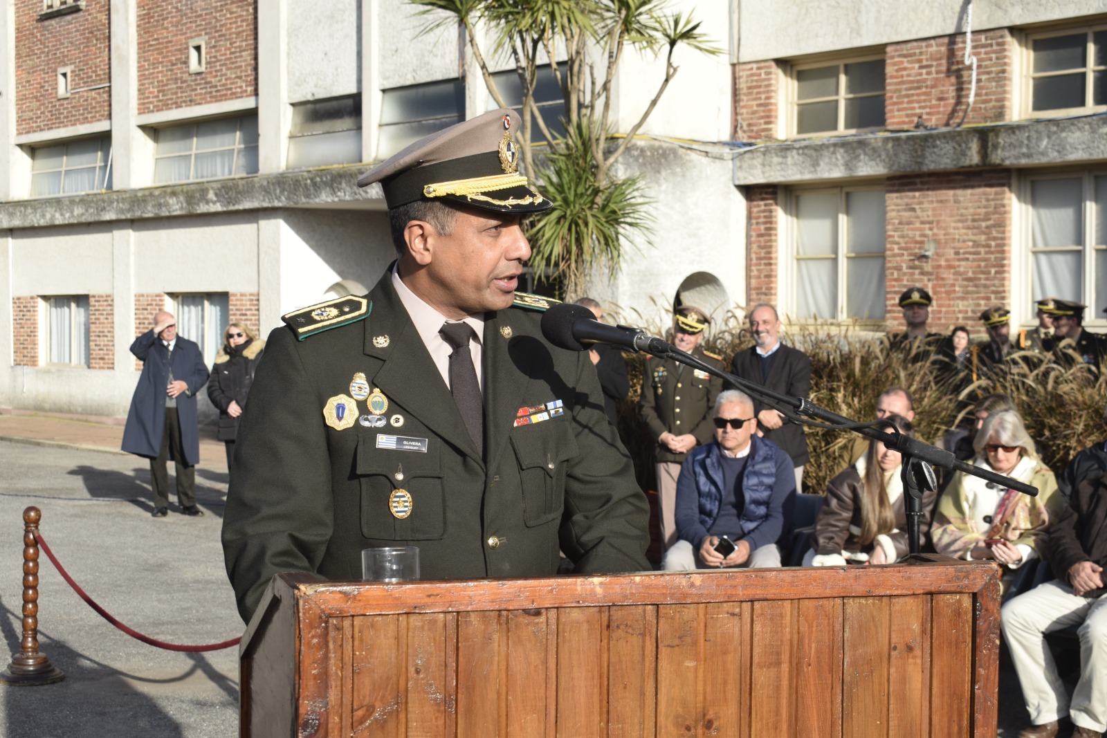 Ceremonia del 106º aniversario del I.M.A.E. y colación de grado de alféreces del Escalafón de Apoyo, Sub Escalafón Técnico Profesional y Escalafón de Bandas Militares, foto 4