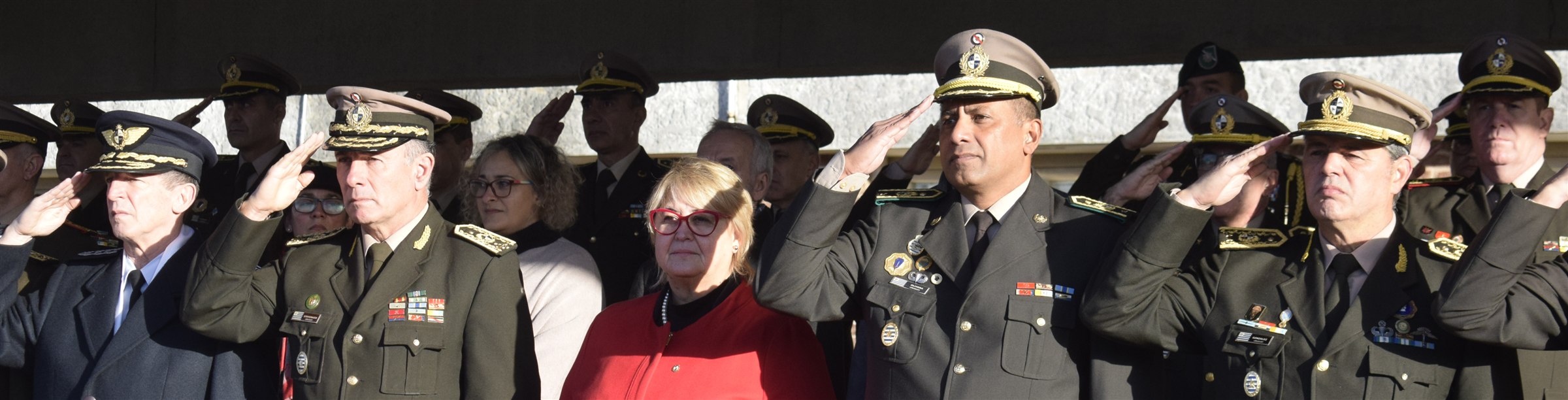 Ceremonia del 107º aniversario del I.M.A.E. y colación de grado de alférez del Escalafón de Bandas Militares