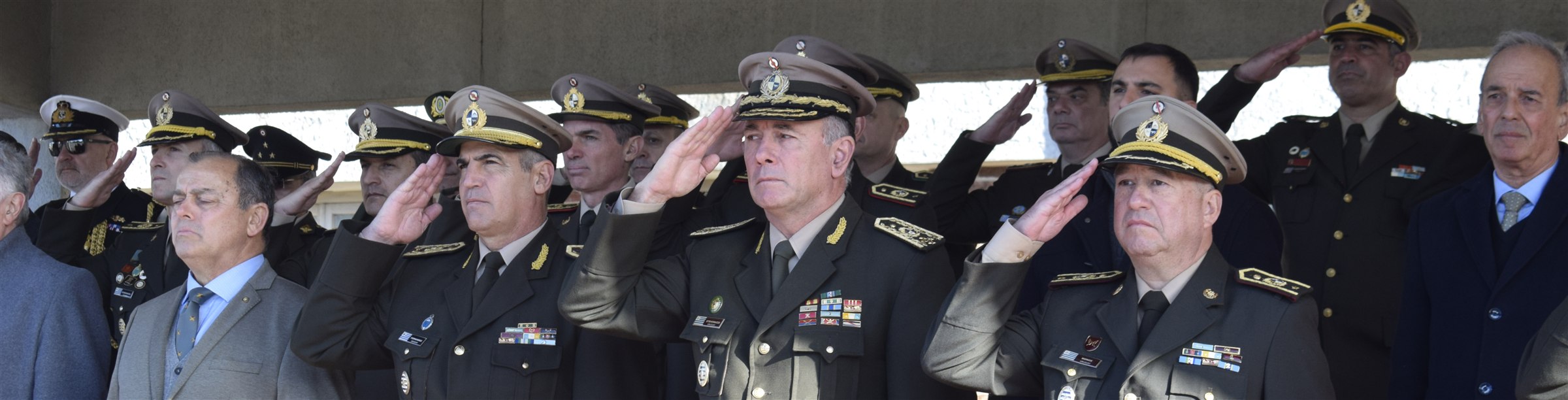 Ceremonia del 108º Aniversario del I.M.A.E. y colación de grado de alféreces del Escalafón de Bandas Militares