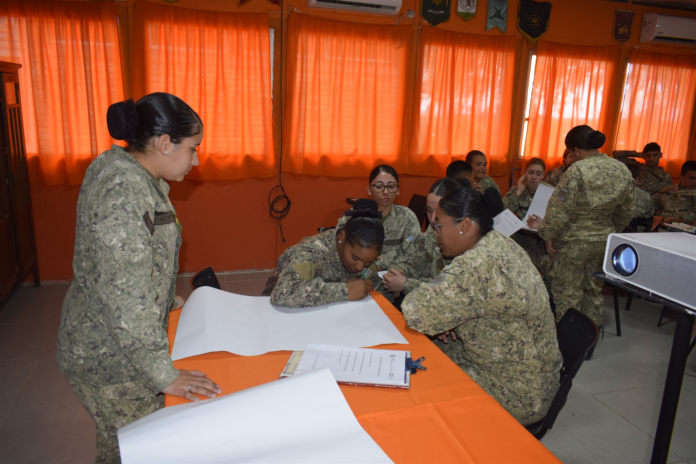 Taller del Ministerio de Defensa Nacional sobre un «Noviazgo Libre de Violencia», foto 8